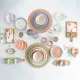 Tableware Quid Kaleido Ceramic 18 Pieces