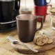 Mug Luminarc Flashy Brown 250 ml Glass (6 Units)