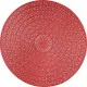 Table Mat Quid Habitat Red Plastic Ø 38 cm (12 Units)