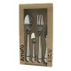 Cutlery Amefa Eclat Grey Metal Stainless steel 24 Pieces