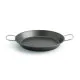 Pan Quid Senia Black Metal Steel Ø 34 cm (6 Units)