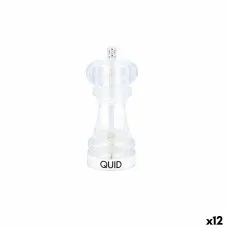 Molinillo para Especias Quid Hábitat Transparente 14 cm (12 Unidades)