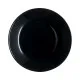 Dessert dish Luminarc Zelie Negro Black Glass Ø 18 cm (12 Units)