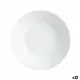 Deep Plate Luminarc Zelie White Glass Ø 20 cm (12 Units)