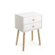 Nightstand Vinthera Moa White Plastic 40 x 30 x 62,5cm