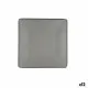 Flat Plate Bidasoa Gio Grey Plastic 21,5 x 21,5 cm (12 Units)