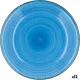 Deep Plate Quid Vita Blue Ceramic (ø 21,5 cm) (12 Units)