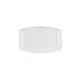 Serving Platter Quid Gastro Squared Ceramic White (25,2 x 16 x 2 cm) (6 Units)