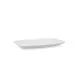 Serving Platter Quid Gastro Squared Ceramic White (25,2 x 16 x 2 cm) (6 Units)