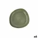 Deep Plate Bidasoa Ikonic Ceramic Green (20,5 x 19,5 cm) (Pack 6x)