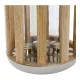Farol DKD Home Decor Plata Madera Metal (22 x 22 x 32 cm)