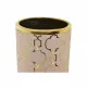 Jarrón DKD Home Decor 13,5 x 13,5 x 36 cm Porcelana Rosa Dorado Oriental Cromado