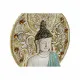 Wall Decoration DKD Home Decor 20 x 4 x 30,3 cm Red Blue Golden Buddha Oriental (3 Pieces)