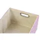Basket set DKD Home Decor 40,5 x 27,5 x 18 cm Polyester (2 Units)