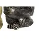 Decorative Figure DKD Home Decor 22 x 23,5 x 31 cm Silver Golden Colonial Gorilla (2 Units)