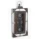 Reloj de Pared DKD Home Decor Loft Madera Hierro (29 x 6.5 x 61 cm)