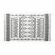Carpet DKD Home Decor Black White Ikat (120 x 180 x 0,7 cm)