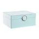 Caja-Joyero DKD Home Decor 17 x 13 x 8,5 cm Verde Poliuretano Madera MDF