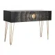 Consola Home ESPRIT Negro Dorado Metal Madera de mango 120 x 38 x 76 cm