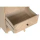 Mesita de Noche Home ESPRIT Natural Madera de Paulonia Madera MDF 42 x 34 x 70 cm