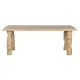 Dining Table Home ESPRIT Natural Mango wood 200 x 90 x 76 cm