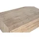 Mesa de Centro Home ESPRIT Natural Madera de abeto Madera MDF 130 x 70 x 46 cm