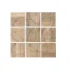 Wall Decoration Home ESPRIT Natural Modern Leaf of a plant 90 x 3 x 90 cm (9 Pieces)