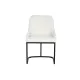 Silla de Comedor Home ESPRIT Blanco Negro 54 x 61 x 82,5 cm