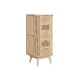 Cajonera Home ESPRIT Dorado Natural Abeto 48 x 35 x 105 cm