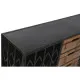 Cajonera Home ESPRIT Marrón Negro Metal Abeto Loft 122,5 x 32,5 x 74 cm