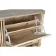 Shoe Rack Home ESPRIT Golden Natural Rattan Fir wood Tropical 70 x 29 x 115 cm