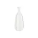 Vase Home ESPRIT White Fibreglass 30 x 30 x 80 cm