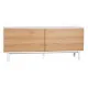 Sideboard Home ESPRIT White Natural 180 x 40 x 75 cm
