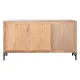 Sideboard Home ESPRIT Brown Black 145 x 40 x 80 cm