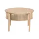 Mesa de Centro Home ESPRIT Natural Madera de abeto 75 x 75 x 49 cm