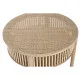 Mesa de Centro Home ESPRIT Natural Madera de abeto 75 x 75 x 49 cm