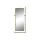 Wall mirror Home ESPRIT Golden Crystal Iron Modern 96 x 5 x 208 cm