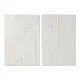Wall Decoration Home ESPRIT White Modern 80 x 5 x 120 cm (2 Units)