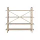 Shelves Home ESPRIT Wood 193 x 43,5 x 178 cm