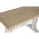 Consola Home ESPRIT Amarillo Blanco Abeto Madera MDF 120 x 50 x 77 cm