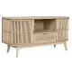 Mueble de TV Home ESPRIT Dorado Natural Ratán Abeto 120 x 40 x 60 cm