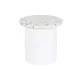 Mesa auxiliar Home ESPRIT Blanco Madera MDF Terrazo 40 x 40 x 37,5 cm