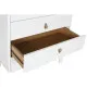 Cajonera Home ESPRIT Blanco Natural Polipropileno Madera MDF 80 x 40 x 117 cm