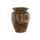 Jarrón Home ESPRIT Natural Marrón oscuro Teca 34 x 34 x 40 cm