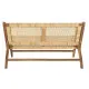 Banco DKD Home Decor Marrón Natural 120 x 76 x 68 cm