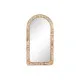 Wall mirror Home ESPRIT Natural Crystal Tropical 61,5 x 7 x 117 cm