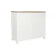 Cómoda DKD Home Decor Blanco Marrón Acacia Madera de mango Urbano 110 x 45 x 100 cm