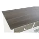 Cajonera DKD Home Decor Blanco Gris Cristal Álamo Cottage 80 x 40 x 85 cm