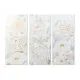 Painting DKD Home Decor Flowers 55 x 3 x 135 cm Shabby Chic (3 Pieces)