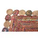 Alfombra DKD Home Decor Algodón Multicolor Jute (200 x 290 x 1 cm)
